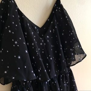 The Fifth Label Ruffled Star Romper Small